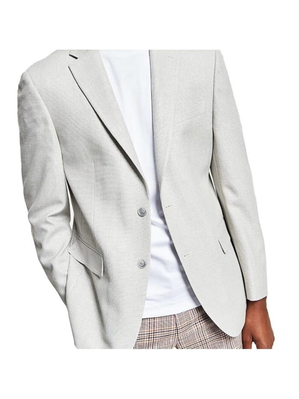 Tommy Hilfiger Men’s Conrad Grey Blazer Sport Coat Suit Jacket 38 Reg